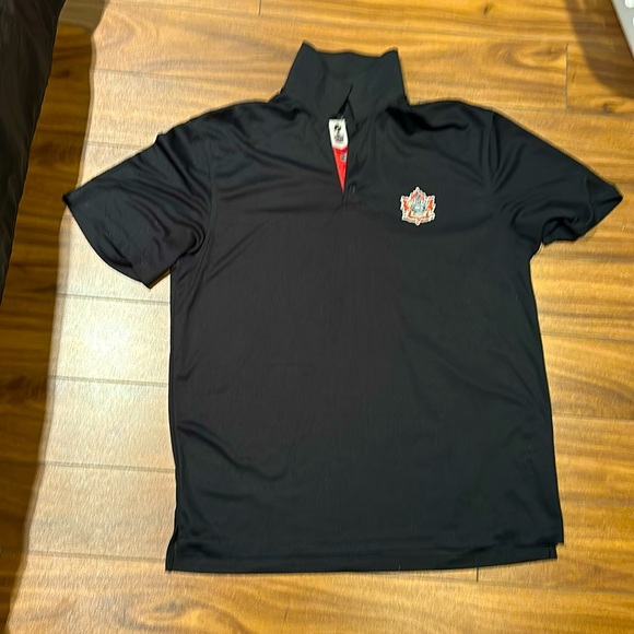 Winnipeg Jets 2016 Heritage Classic Golf Shirt. - Picture 1 of 4
